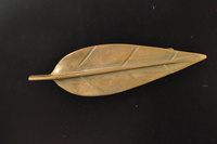 Copper Rata Leaf Brooch