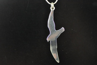 Snow Petrel Silver Pendant